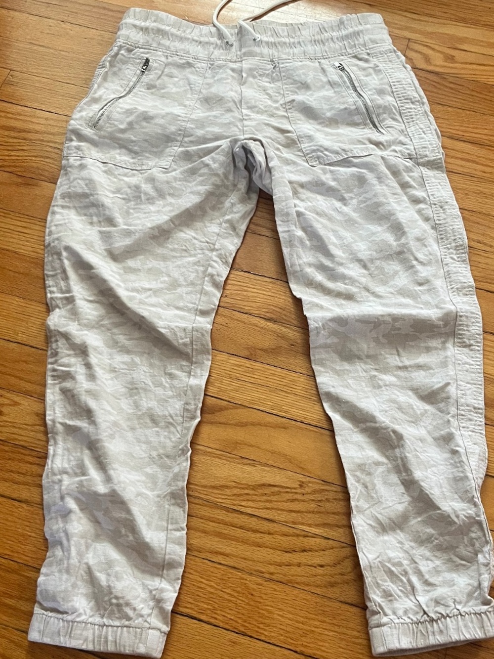 Athleta Cabo Tide Linen Jogger Sz 6